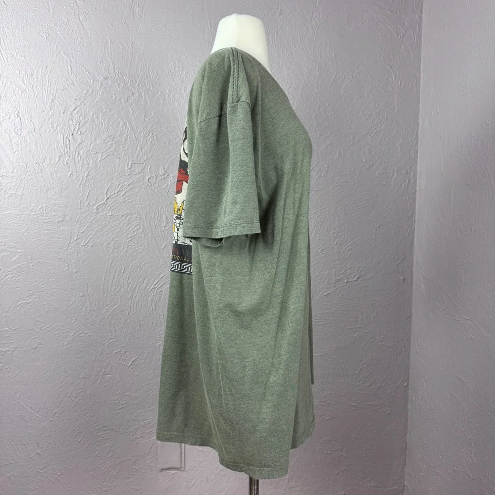Vtg XL (see measurements) Mesa Verde National Park Green shirt worn comfy cozy - Picture 3 of 6